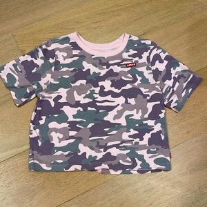 Levi’s BIG GIRLS CROPPED TEE SHIRT